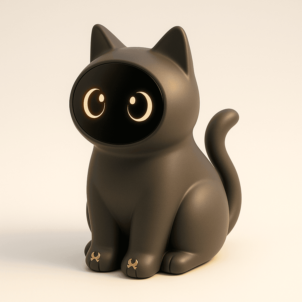 PopClaw cat style concept β cat body with crab claw paw accents